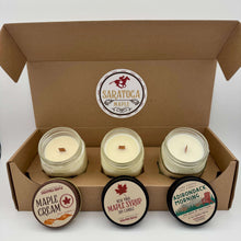 Load image into Gallery viewer, Adirondack Sugarbush Candle Trio Gift Box