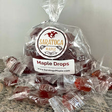 Load image into Gallery viewer, Maple Syrup Hard Candy - Maple Drops - 18 piece bag