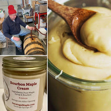 Load image into Gallery viewer, How we make bourbon maple cream at Saratoga Maple