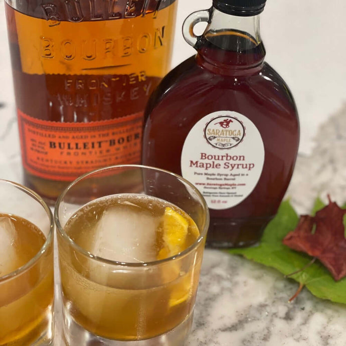 Enjoy this Bourbon Maple Syrup Cocktail Recipe from Saratoga Maple