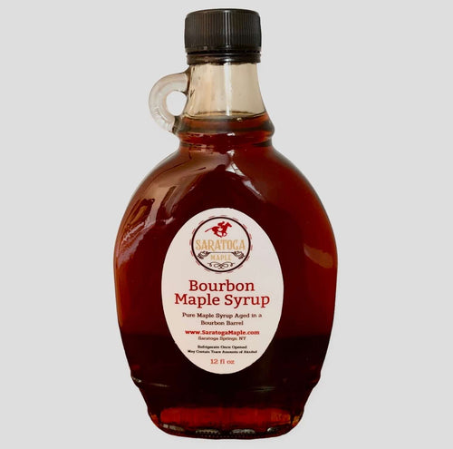 Barrel Aged Bourbon Maple Syrup - Saratoga Maple