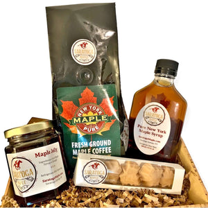 Coffee Lovers Gift Basket - Saratoga Maple