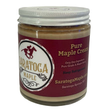 Load image into Gallery viewer, Pure Maple Cream in 8oz glass jar
