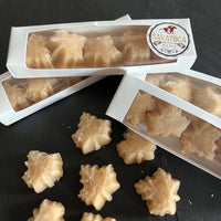 Maple Candy is made from real maple syrup and is a delicious maple gift. Buy maple candy for loved ones in the shape of maple leaves for maple wedding favors or maple gift baskets..