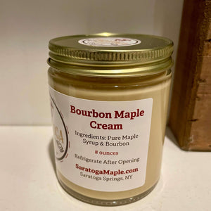 Bourbon Maple Butter Spread - Gourmet Maple Syrup Gift - Saratoga Maple